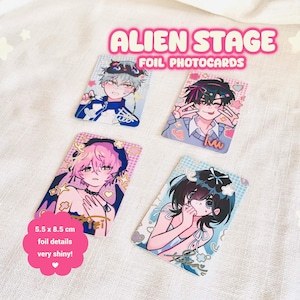 Alien stage photocards - Etsy 日本