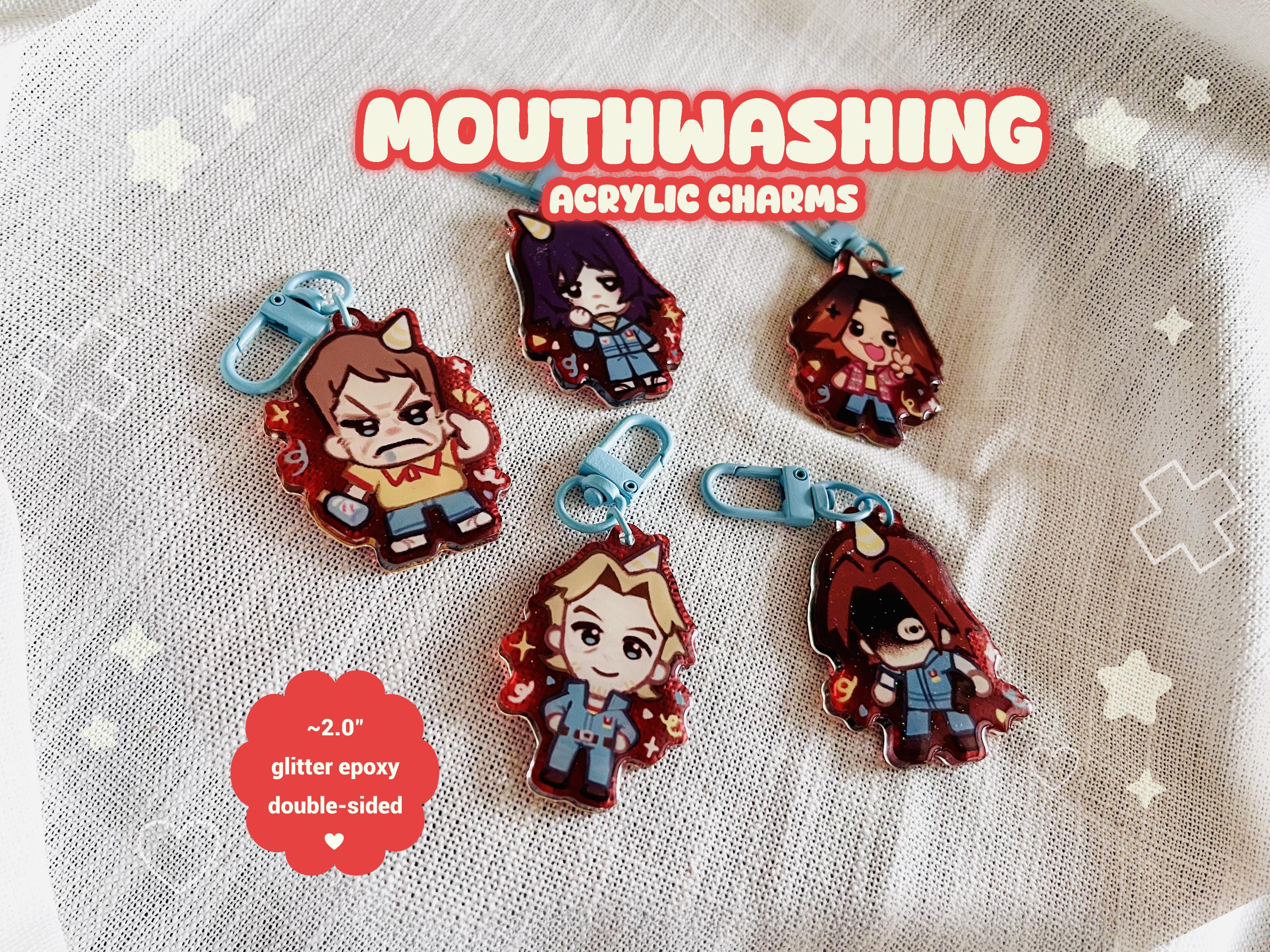 Mouthwashing keychain - Etsy 日本