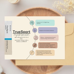 Arbonne TrueSport Sample Card downloaden - FLOW 4