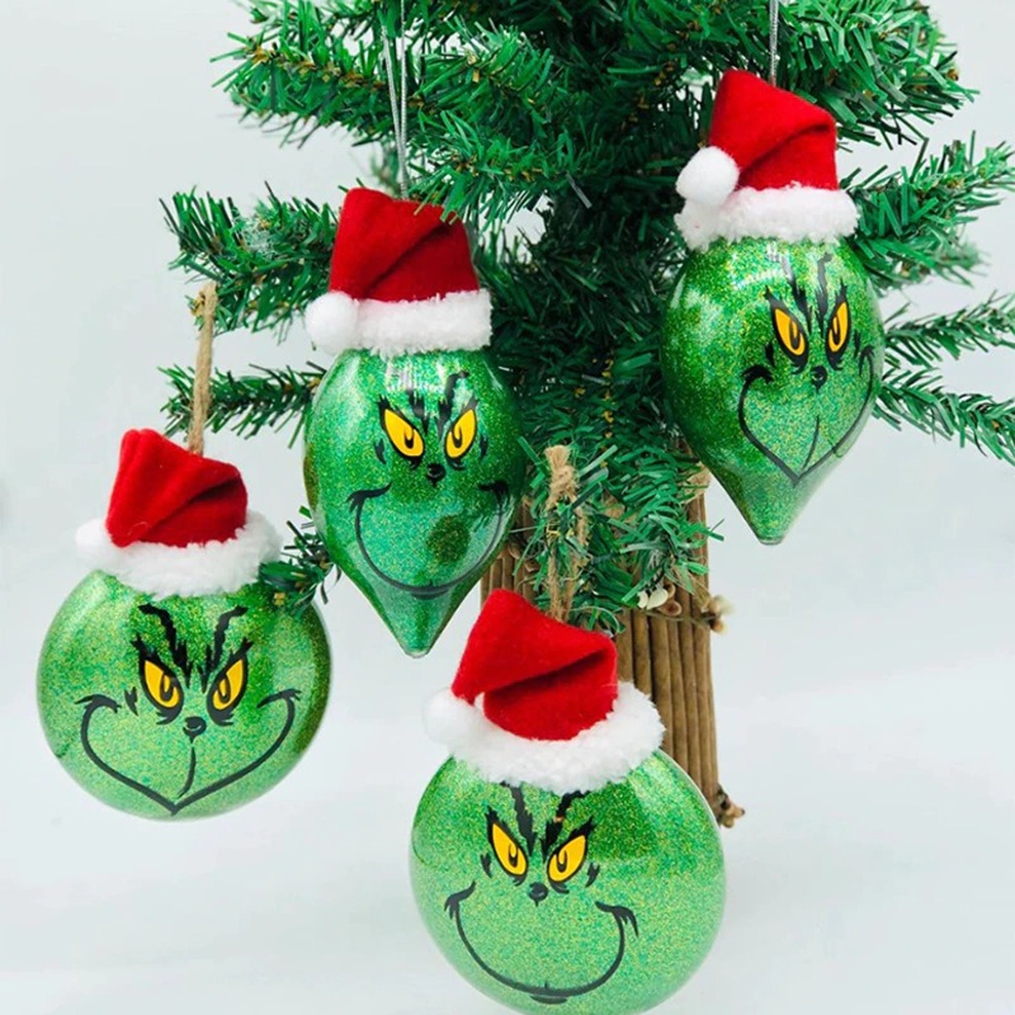 Grinch Merry Christmas Xmas Tree Hanging Decoration Pendants Gifts 宅配便配送