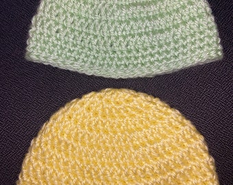 Crochet Baby Beanie | Baby Soft Crocheted Hat