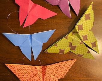 Origami Butterfly Ornament