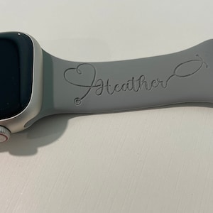 Engraved Personalized stethoscope nurse doctor Watch Band for Apple Watch Nursing Gift, Grad Gift, Med School Gift- SHIPS SAME DAY