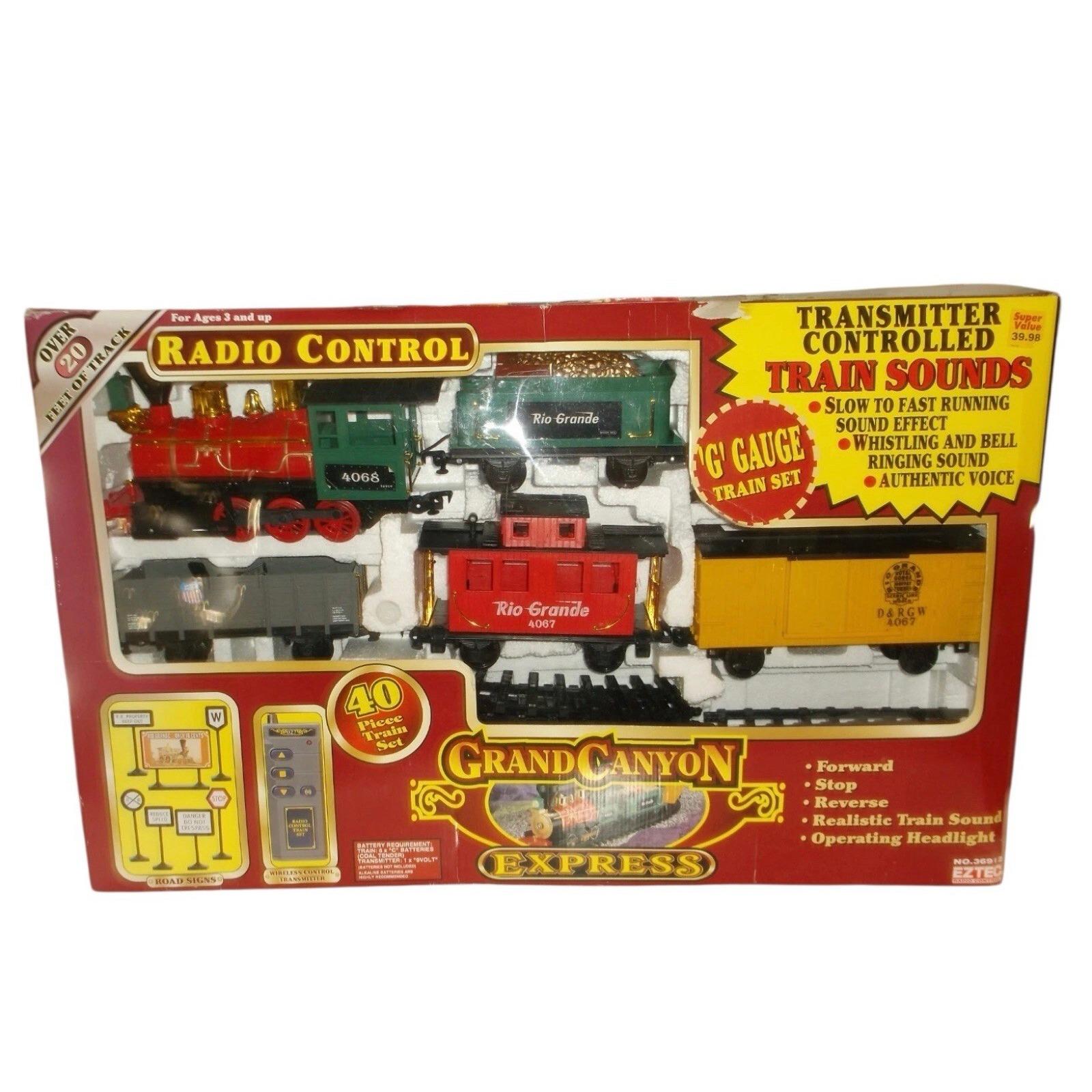 Vintage Grand Canyon Express Rio-grande Train Set by Eztec Remote