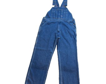 Vintage Big Smith Hickory Stripe Bib Overalls - 40x28 - Etsy