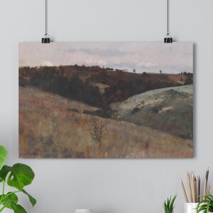 Landschaft Kenyon Cox Giclée Fine Art Print | Vintage Wand Kunst | Amerikanische Kunst | Cowboy Art
