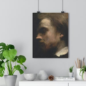 Self-Portrait Henri Fantin-Latour Giclée Fine Art Print | Vintage Wall Art | Portrait | French Art