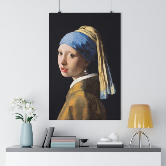 ヨハネス・フェルメール作「真珠の耳飾りの少女」ジクレー版画