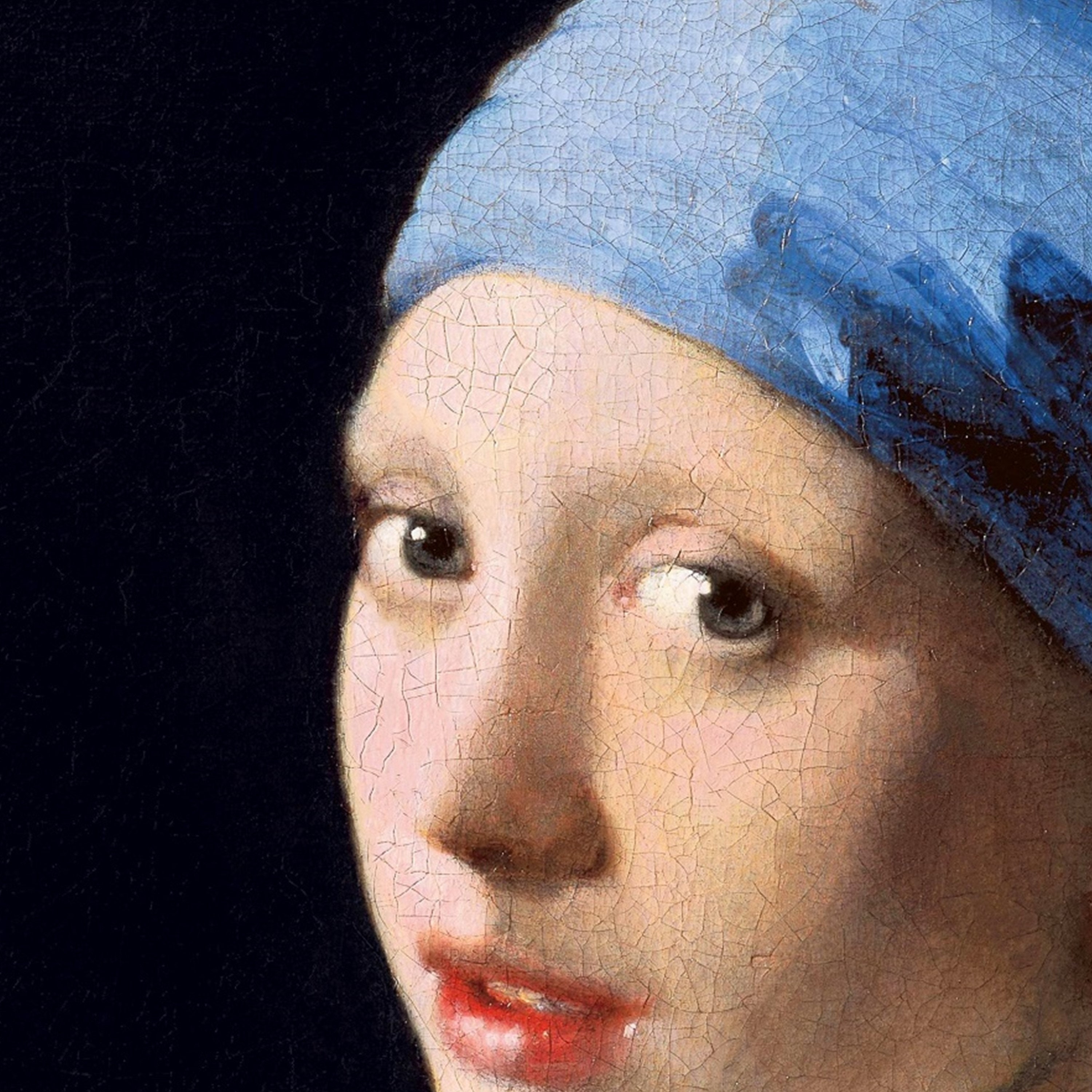 ヨハネス・フェルメール作「真珠の耳飾りの少女」ジクレー版画