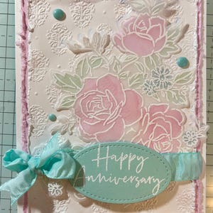 Soft Anniversary Card