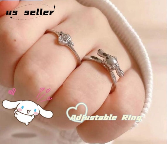Sanrio Limited Edition Hello Kitty Cubic Zirconia Heart Ring 
