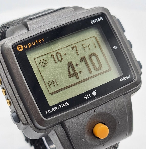 NIB Vintage JDM Seiko Ruputer Pro Worlds First Smart Watch - Etsy