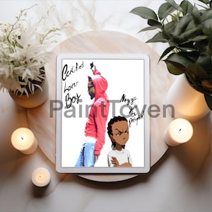 Kendrick Lamar they not like us boondocks Riley digital download png file