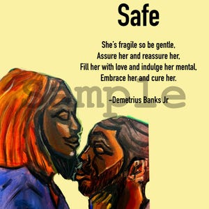safe poem digital download printable