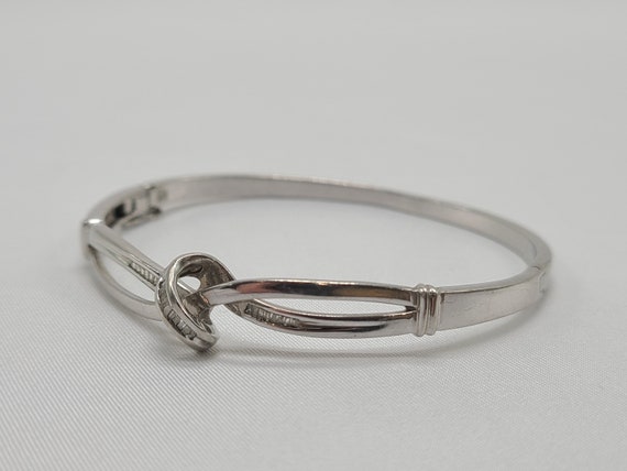 Silver bracelet and matching ring - image 7