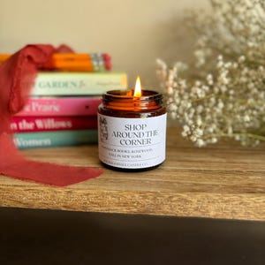 Shop Around the Corner Scented Candle, You&#39;ve Got Mail, Bookshop, Kathleen Kelly