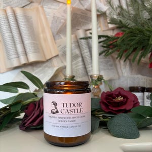 Tudor Castle Scented Candle, Tudor History, Henry VIII, Anne Boleyn, Elizabeth I, English History