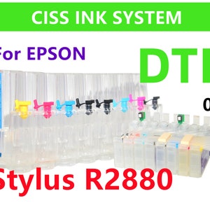 Système d'encre cis CISS vide pour imprimante stylet photo R2880 T096 96 avec ARC pour impression DTF