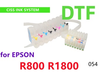 Empty CISS Ink System for R800 R1800 – DTF Printing