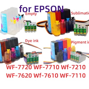 Cartouches CISS pour Epson XP-2100 XP-2105 sans encre Non-OEM