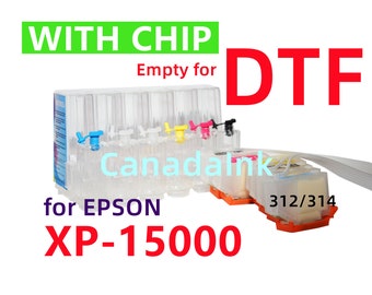Leeres CISS-Tintensystem für XP-15000, DTF-Druck (T312 T314 XL)