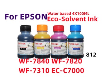Eco Solvent Ink: WF-7840, WF-7310 (4x100ml)