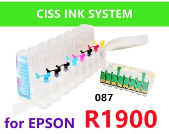 Imprimante Stylus R1900 vide CISS Ink System