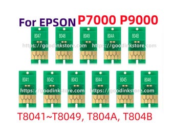 11X Single Use Chip for SureColor SC P7000 P9000 Printer