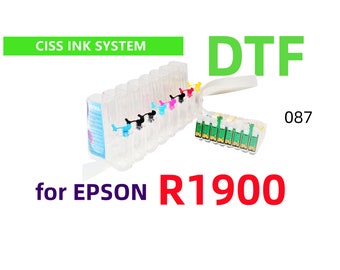 Empty CISS Ink System for R1900 Printer, DTF Printing