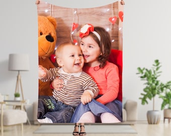 Manta con fotos personalizable, regalos de collage de fotos para él o ella, regalos personalizados para familiares y amigos, recuerdo especial para bodas, cumpleaños, regalos
