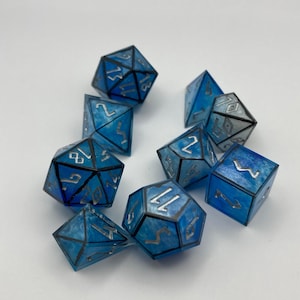 Eisiges Comic Würfel Set