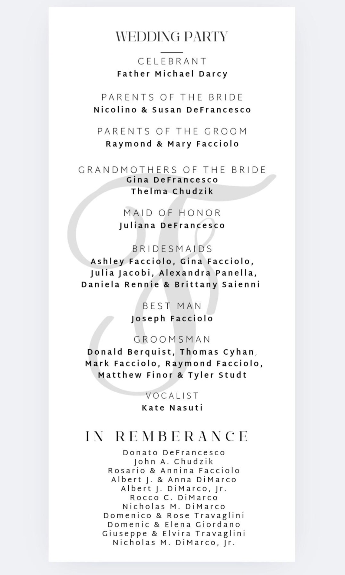 Wedding Program Catholic Church Mass Digital Template! - Etsy