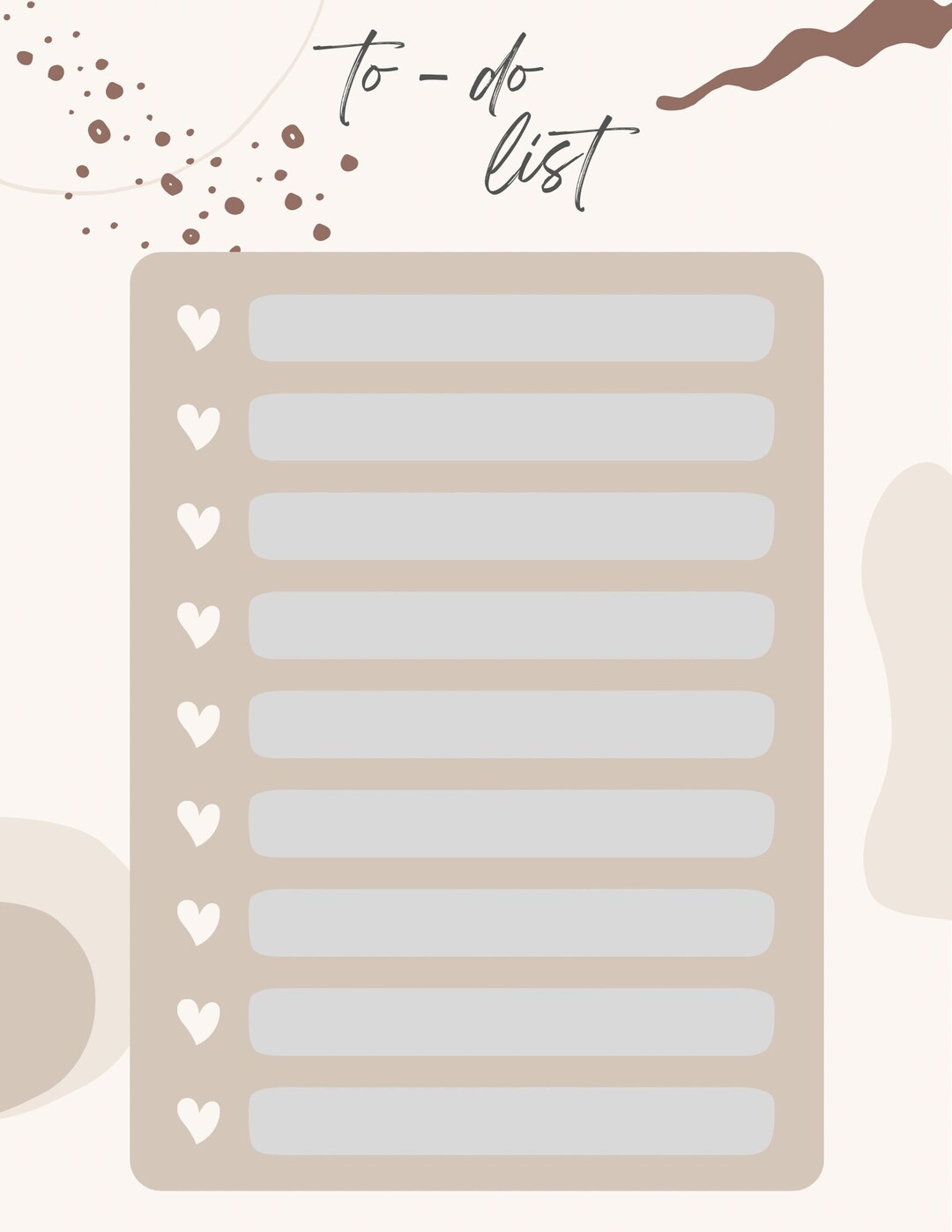 Digital Todo List Etsy