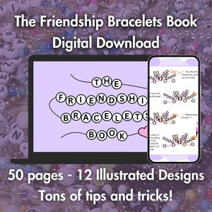 El libro de las pulseras de la amistad: diseños con cuentas: instrucciones para hacer joyas hechas a mano, técnicas y patrones creativos con cuentas para principiantes