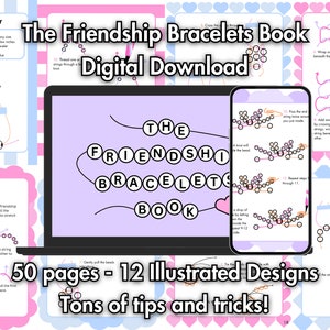 The Friendship Bracelets Book - Beaded Designs: DIY Handmade Jewelry Craft Instructions Creative Beading Techniques & Patterns Beginner