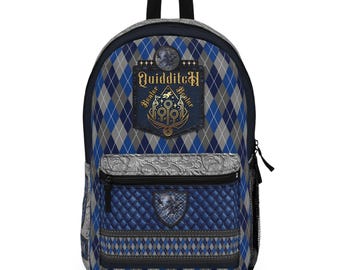 Raven Backpack, Wizard School Bag, Magical Book Inspired Backpack, Wisdom Raven Bag, Fantasy Backpack, Cosplay Backpack