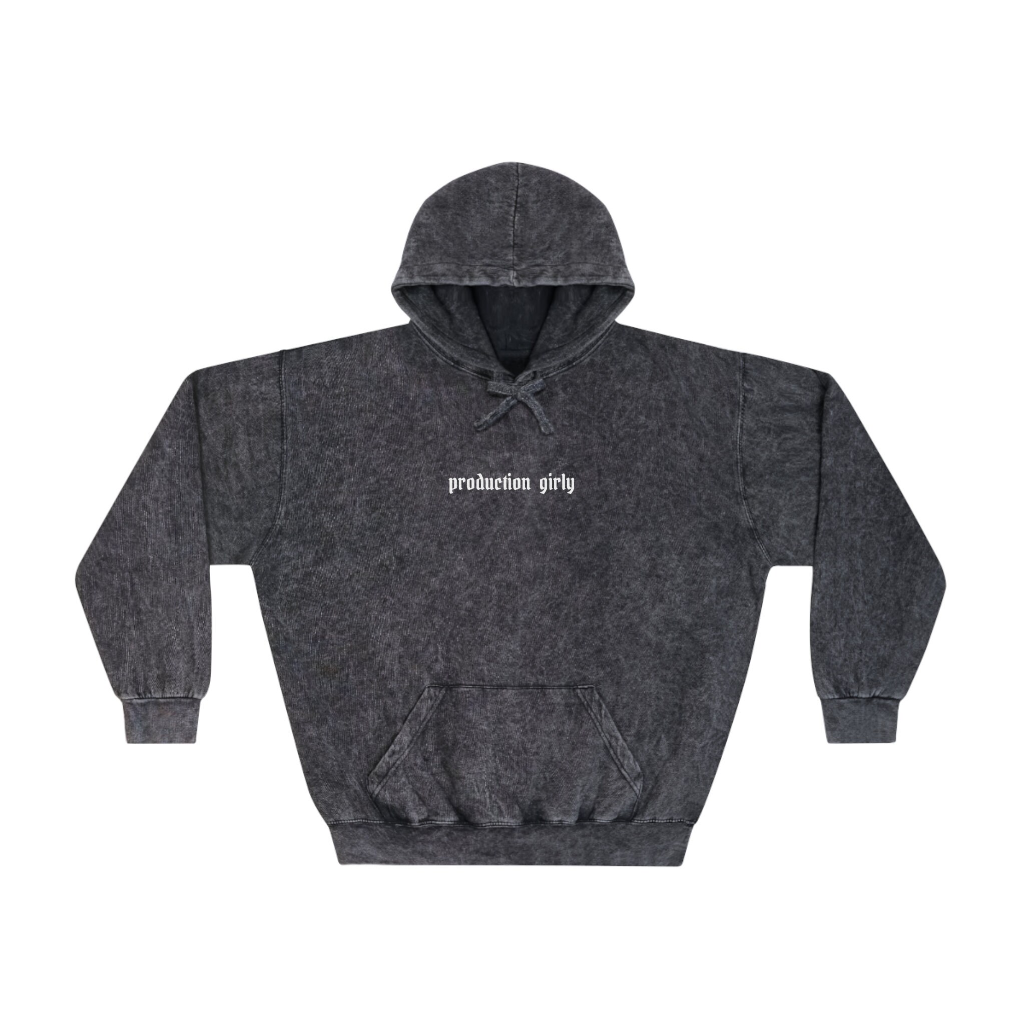Berry Mineral Wash Long Plaid Hoodie main image 0