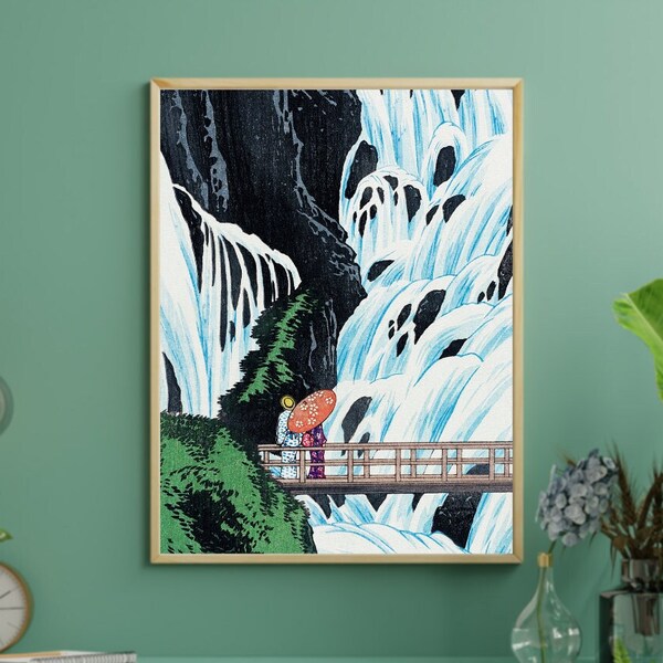 Art Deco Waterfall Etsy