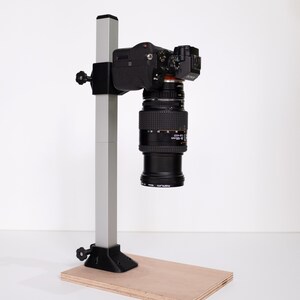 Basic DSLR Film Scanning Set: 120 Film Carrier Camera Copy Stand image 2