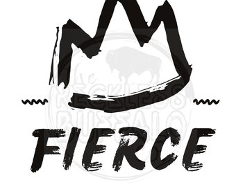 Fierce Queen SVG, file di taglio Cheer Dance (download digitale)