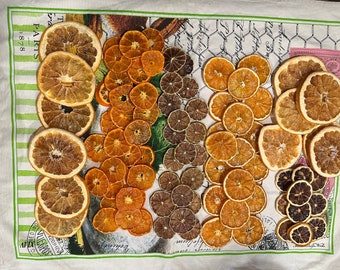 Dried Citrus Slices: Navel Oranges, Blood Oranges, Grapefruit, Lemon, Lime and Mandarin