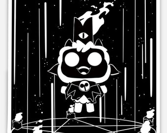 Cult of the Lamb Vinyl Sticker