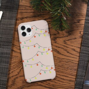 Christmas Lights iPhone Case, iPhone 12, 13, Pro, Max