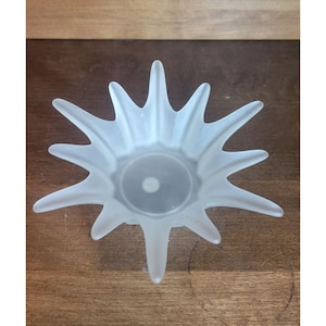Partylite tea light, frosted white