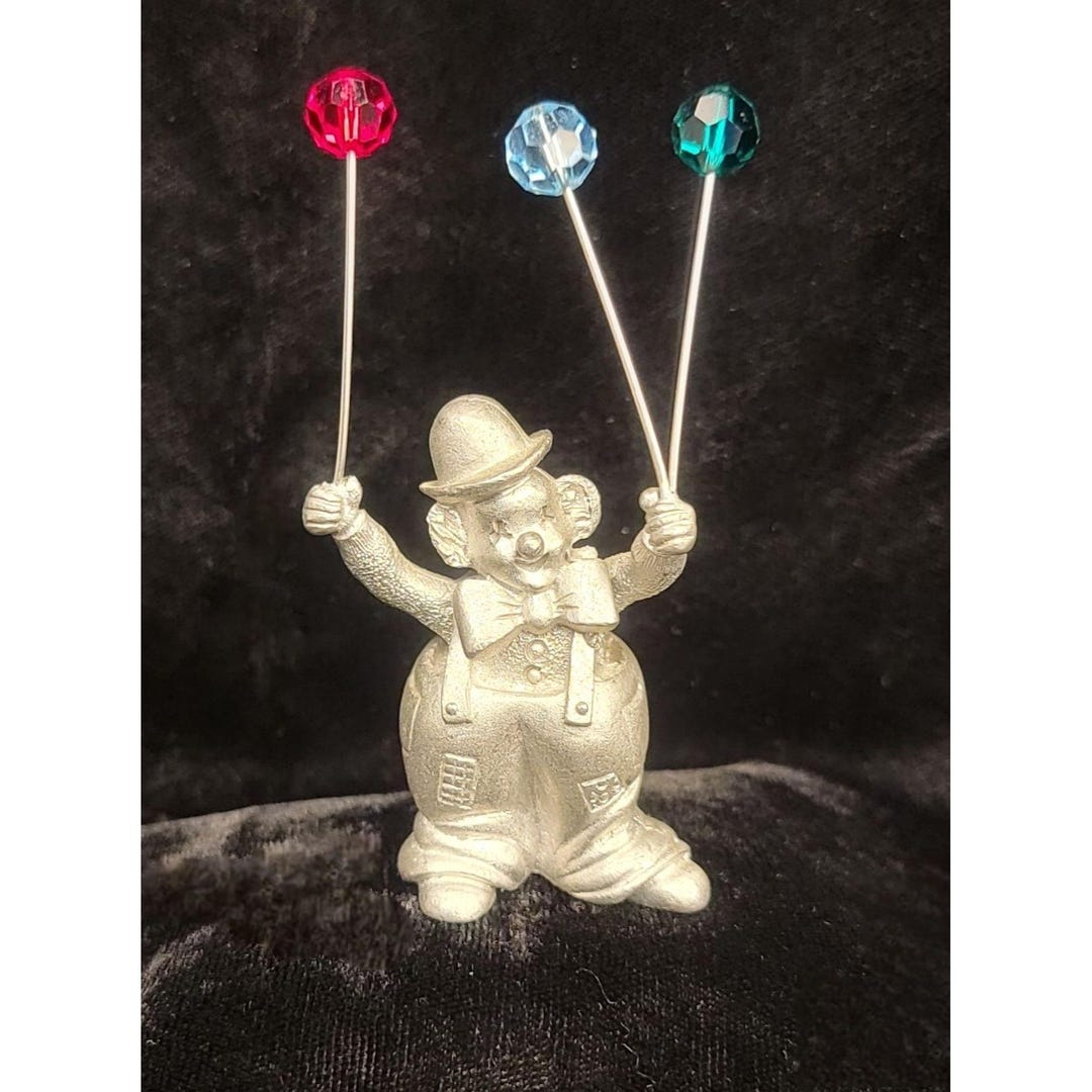 Vintage Spoontiques Pewter Clown Figurine, Product # C/M 469 - Etsy
