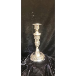 Vintage Silver Plated Candlestick