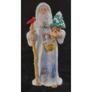 Father Christmas Winter Scene Santa