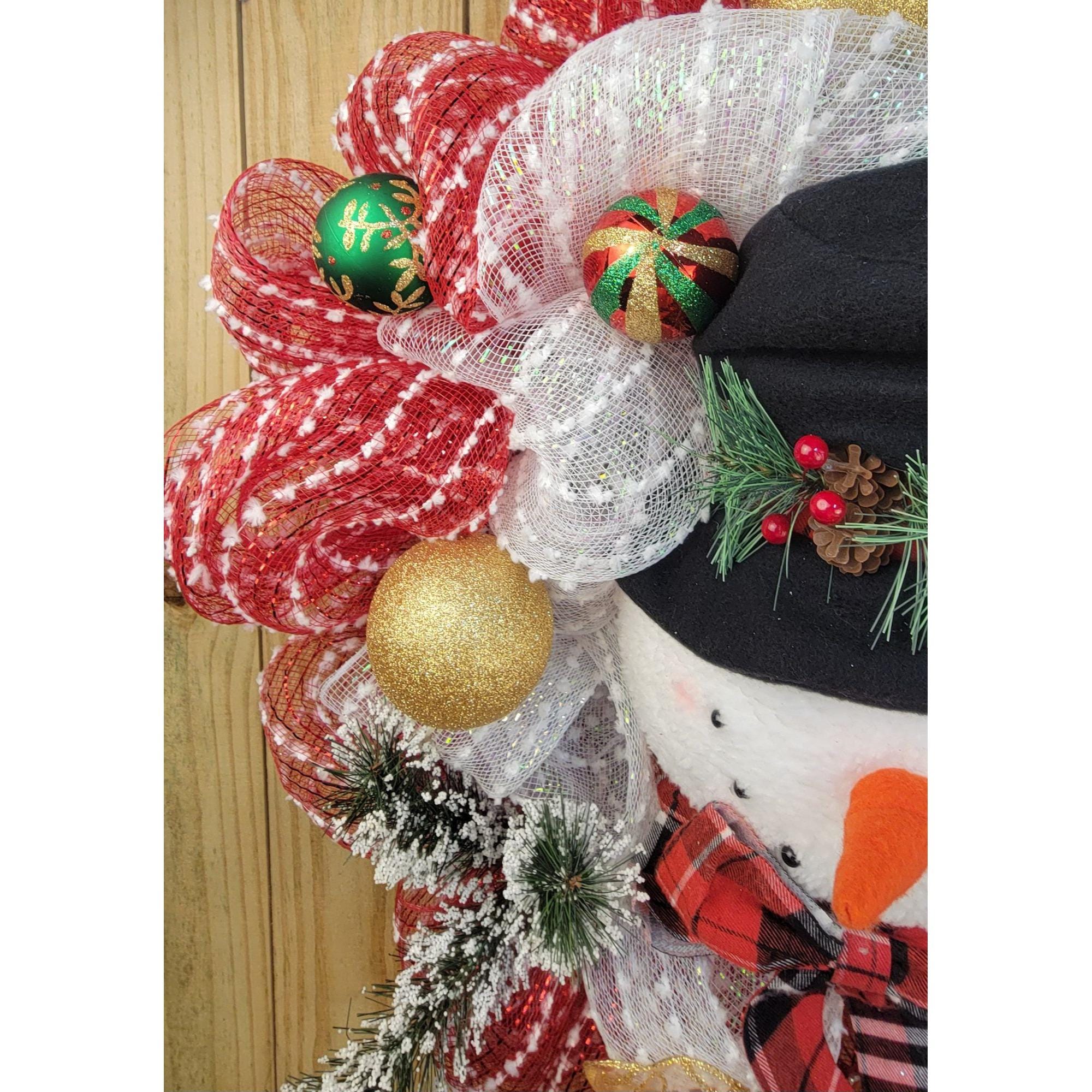 Happy Holidays Christmas Wreath, Med, No. 1 - Etsy