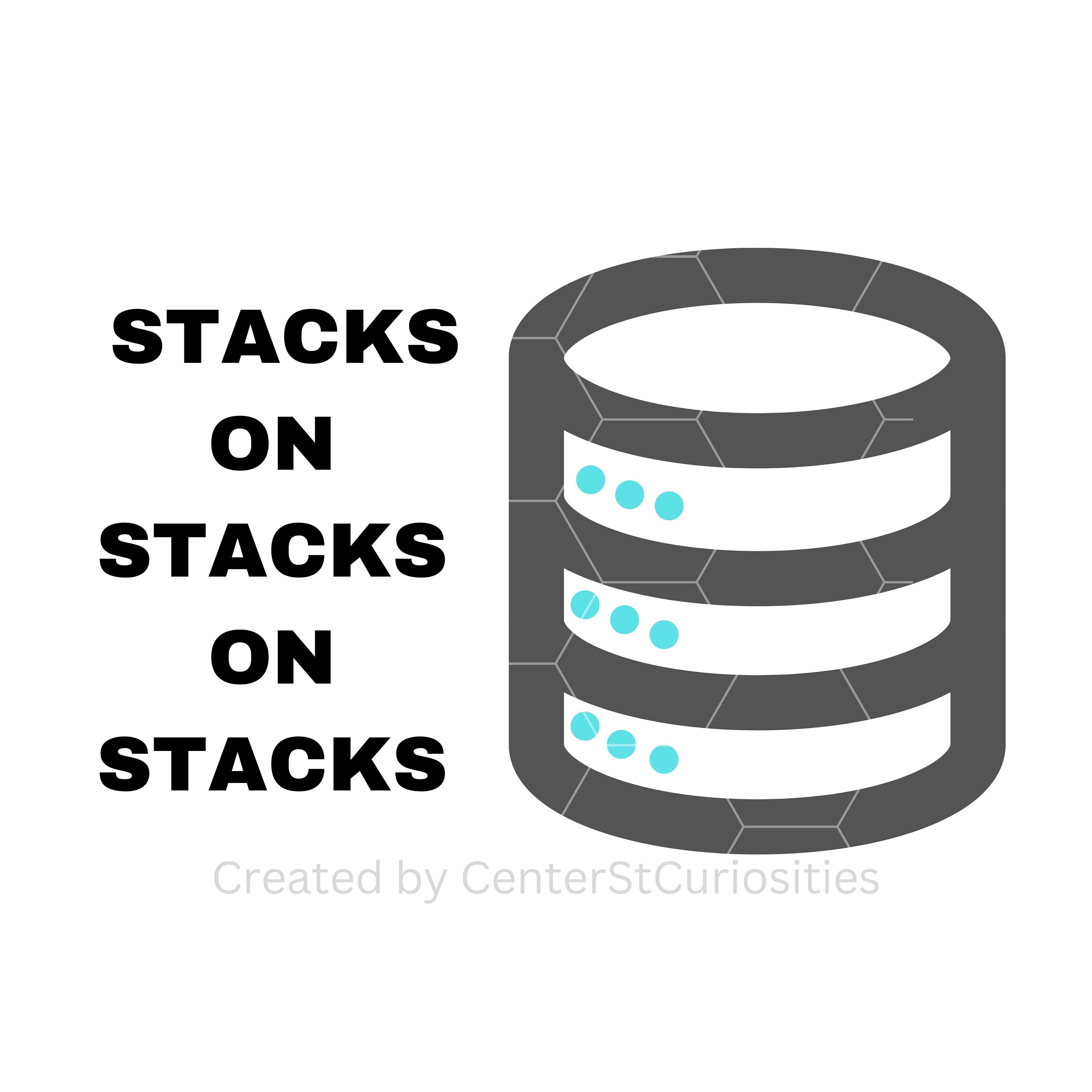 Data Stacks SVG: Data Warehouse Sticker Design (digital File) - Etsy