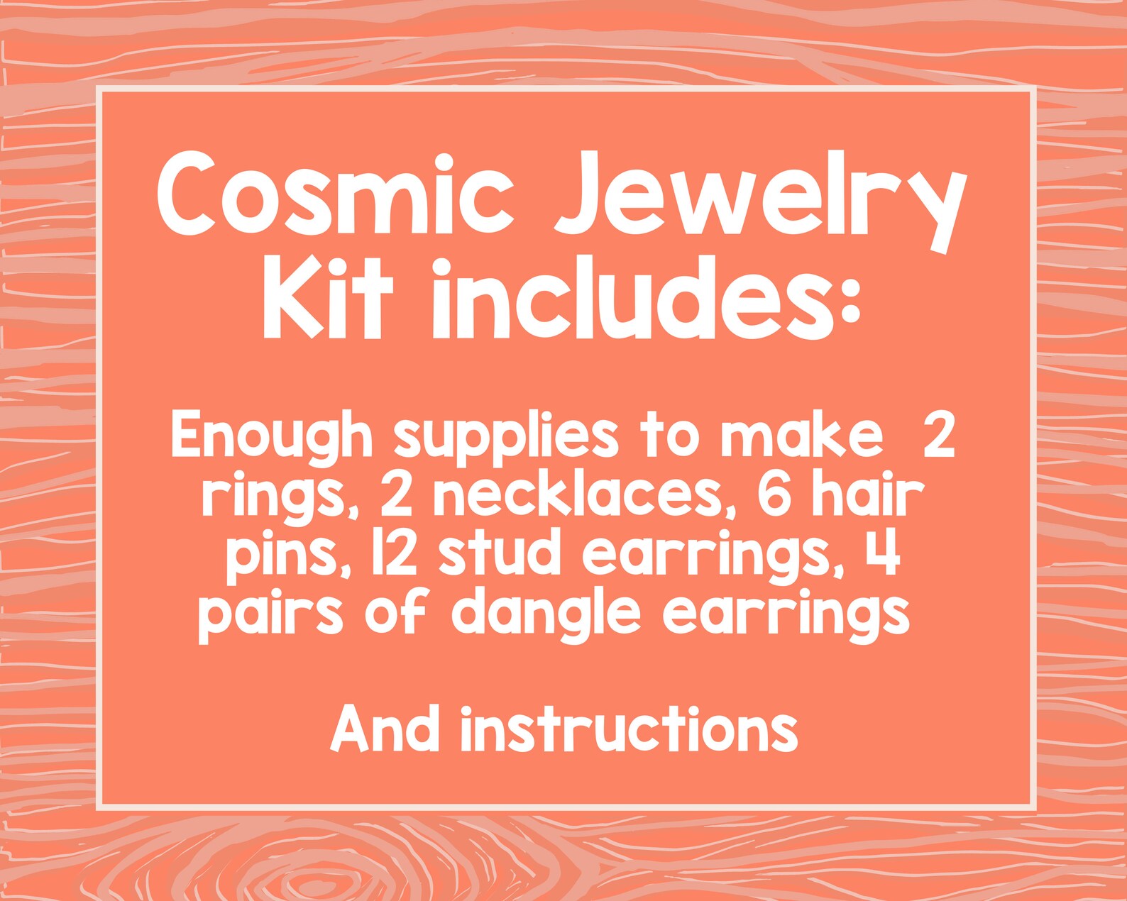 Jewelry Making Kit, Adult Craft Kit for Adults, DIY Kit for Women, DIY